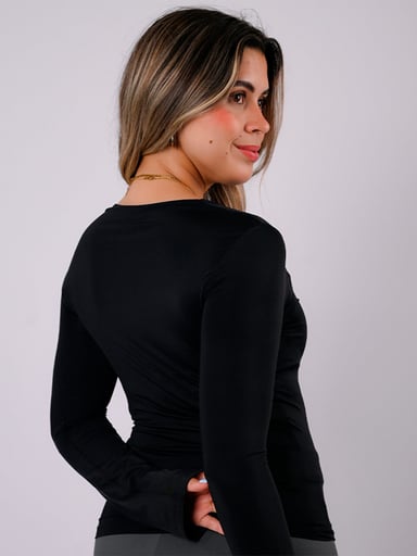 POLO MANGA LARGA MUJER BLACKOUT ARACELI M26 - 4