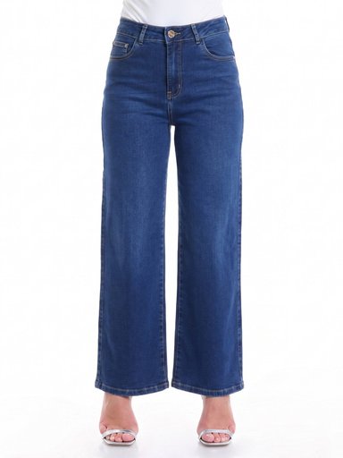 JEANS STRAIGHT CROPPED MUJER METAL JEANS BELGICA - 2