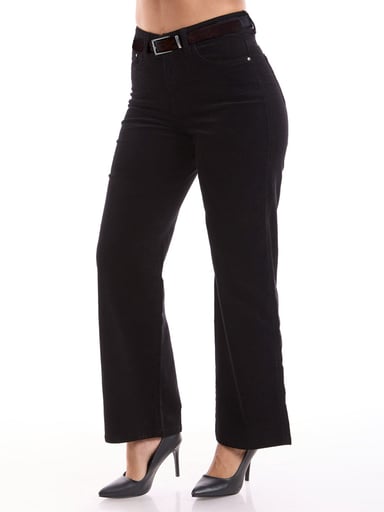 PANTALÓN STRAGHT MUJER METAL BELLA - 3