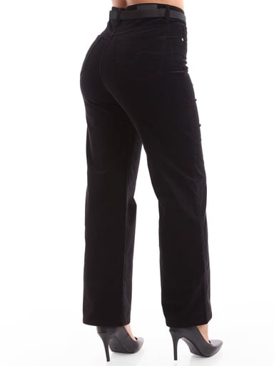 PANTALÓN STRAGHT MUJER METAL BELLA - 4