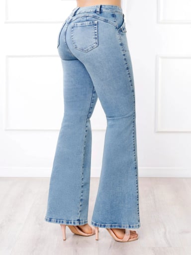 JEANS FLARE MUJER KANSAS SHENDRA - 3
