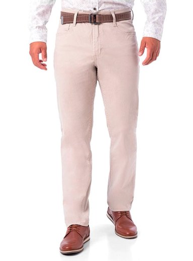 PANTALÓN ALGODÓN RECTO HOMBRE PIONIER RELAXED CONFORT - 1