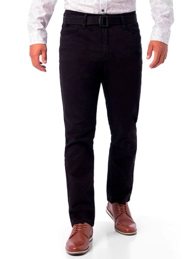 PANTALÓN ALGODÓN RECTO HOMBRE PIONIER RELAXED CONFORT - 1