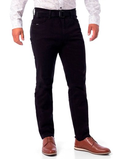 PANTALÓN ALGODÓN RECTO HOMBRE PIONIER RELAXED CONFORT - 3
