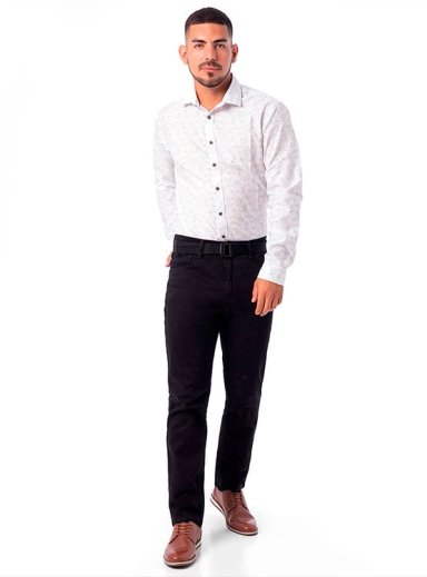 PANTALÓN ALGODÓN RECTO HOMBRE PIONIER RELAXED CONFORT - 6