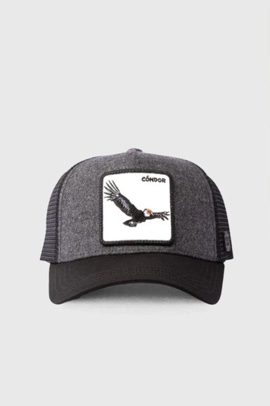 GORRO WILD LAMA ANIMAL NEGRO