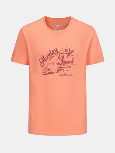 POLO MANGA CORTA ALGODÓN HOMBRE HURLEY ONE AND ONLY SURFER SCHOOL