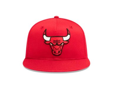 GORRA ALDODÓN LEAGUE CAPS 950 CHICAGO BULLS ROJO