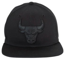 GORRA ALGODÓN LEAGUE CAPS ALDODÓN CHICAGO BULLS 950 NEGRO
