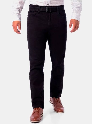 PANTALÓN RECTO HOMBRE PIONIER RELAXED CONFORT - 1