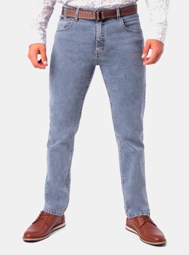 JEAN RECTO HOMBRE PIONIER RONALD CONFORT STRETCH CINTURA - 1