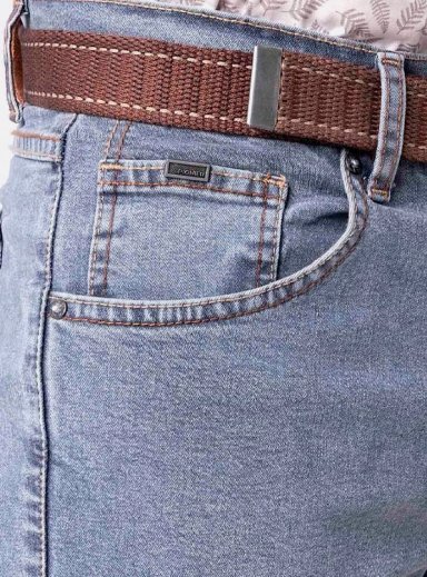 JEAN RECTO HOMBRE PIONIER RONALD CONFORT STRETCH CINTURA - 4