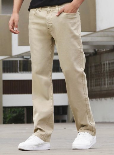 PANTALÓN REGULAR HOMBRE KANSAS MARRÓN K02462 - 1