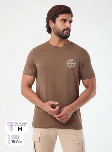 POLO HOMBRE CLOUDBREAK CAFÉ FMESA3