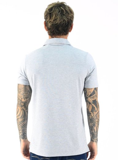 POLO MANGA CORTA ALGODÓN HOMBRE WOALLANCE BOX ESMER H24 - 2
