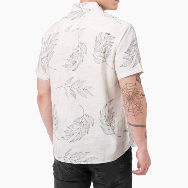 CAMISA MANGA CORTA HOMBRE GZUCK IVORY LHOUX - 2