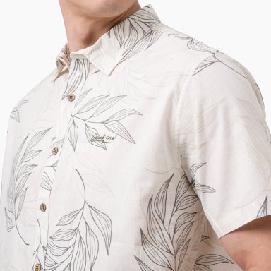 CAMISA MANGA CORTA HOMBRE GZUCK IVORY LHOUX - 3