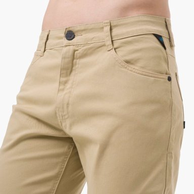 PANTALÓN SLIM FIT HOMBRE GZUCK MARKZU DRILL - 4