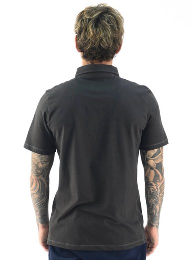 POLO MANGA CORTA ALGODÓN HOMBRE BLACKOUT DINAMO H24-25  - 2