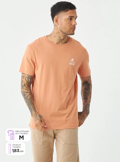 POLO MANGA CORTA HOMBRE CLOUDBREAK LADRILLO MC BAMESA 5 CBK OI25