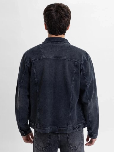 CASACA ALGODÓN HOMBRE KANSAS CARBÓN K20501C BÁSICA - 2