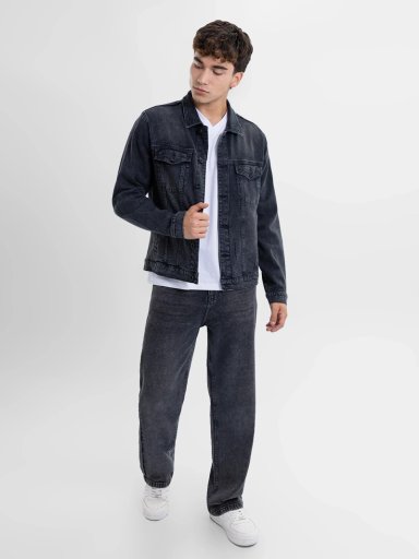 CASACA ALGODÓN HOMBRE KANSAS CARBÓN K20501C BÁSICA - 4