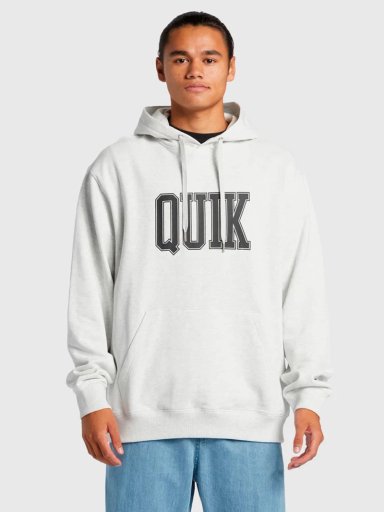 POLERA MANGA LARGA ALGODÓN HOMBRE QUIKSILVER LADRILLO DNA ZIP HOODIE