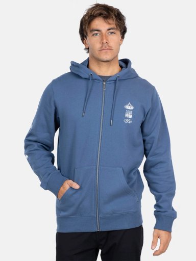 POLERA MANGA LARGA ALGODÓN HOMBRE MAUI AND SONS 5O773 FULL ZIPPER