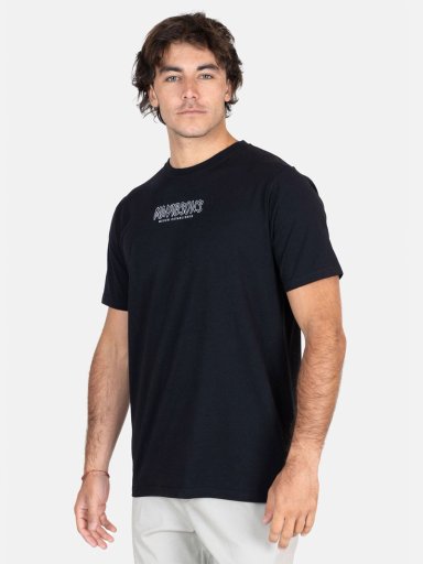 POLO MANGA CORTA ALGODÓN HOMBRE MAUI AND SONS NEGRO 5P914