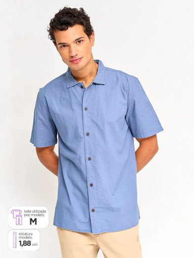 CAMISA MANGA CORTA HOMBRE HALF AUBREY