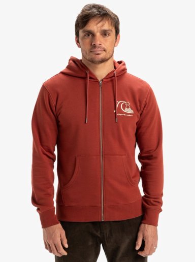 POLERA HOMBRE QUIKSILVER GRAPHIC MIX HOODIE
