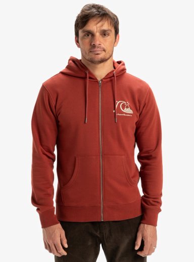 POLERA HOMBRE QUIKSILVER GRAPHIC MIX HOODIE - 1