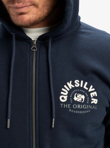 POLERA HOMBRE QUIKSILVER GRAPHIC MIX HOODIE - 2