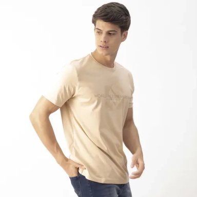 POLO MANGA CORTA ALGODÓN HOMBRE WOALLANCE CLASICO 001 - 2
