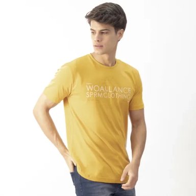 POLO MANGA CORTA ALGODÓN HOMBRE WOALLANCE CLASICO 010 - 2