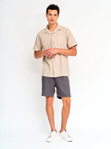 BERMUDA HOMBRE AERO LINO - 4