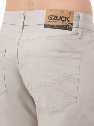 PANTALÓN SLIM FIT HOMBRE GZUCK MARKZU DRILL - 4