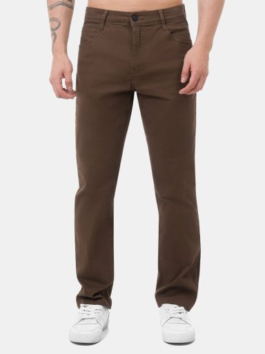 PANTALÓN SLIM FIT HOMBRE GZUCK MARKZU DRILL - 1