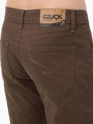 PANTALÓN SLIM FIT HOMBRE GZUCK MARKZU DRILL - 4