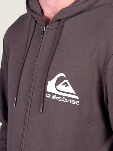 POLERA MANGA LARGA HOMBRE QUIKSILVER EVERY DAY ZIP HOODIE - 2