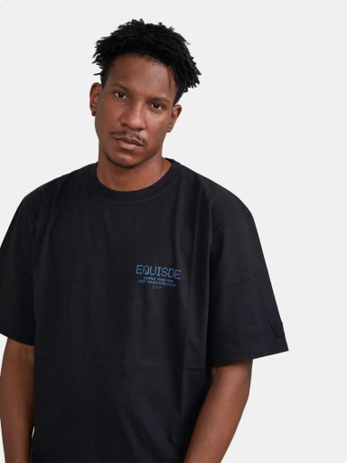 POLO MANGA CORTA ALGODÓN HOMBRE EQUISDE NEGRO CMPTR TEE - 3
