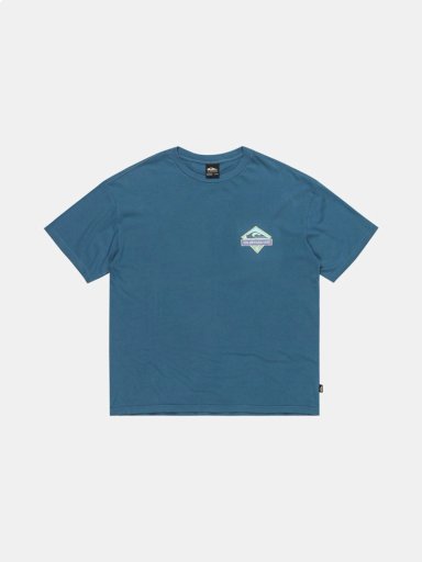 POLO MANGA CORTA ALGODÓN HOMBRE QUIKSILVER AZUL GH QS CRYSTAL JET SS - 4