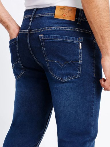 JEANS ALGODÓN SLIM HOMBRE KANSAS - 4