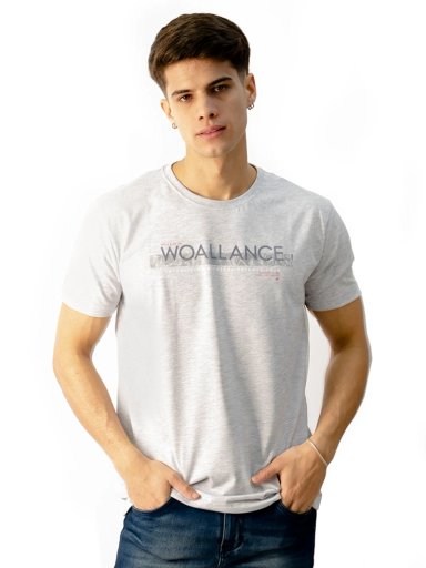 POLO MANGA CORTA HOMBRE WOALLANCE CLASICO MOSTAZA - 3