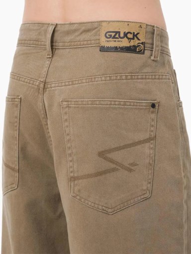 PANTALÓN SUELTO HOMBRE GZUCK WOLLERS BULL DENIM - 3