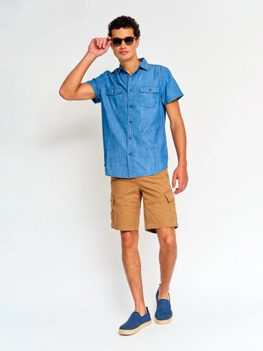 CAMISA MANGA CORTA HOMBRE ROBERT LEWIS KOROSI - 4