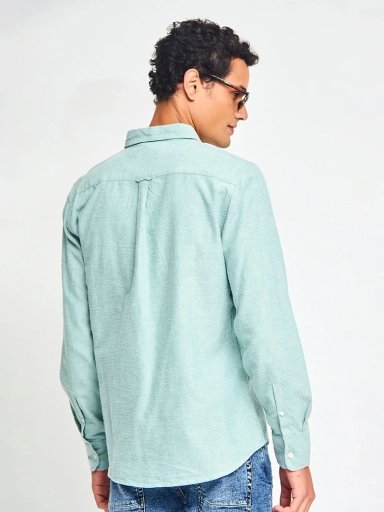 CAMISA MANGA LARGA HOMBRE AERO OXFORD - 2