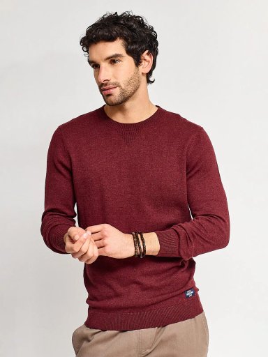 SWEATER HOMBRE ROBERT LEWIS BOWLER CUELLO REDONDO BOWLER - 1