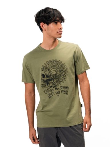 POLO MANGA CORTA ALGODÓN HOMBRE OAKLEY SKULL WRECK TEE - 1