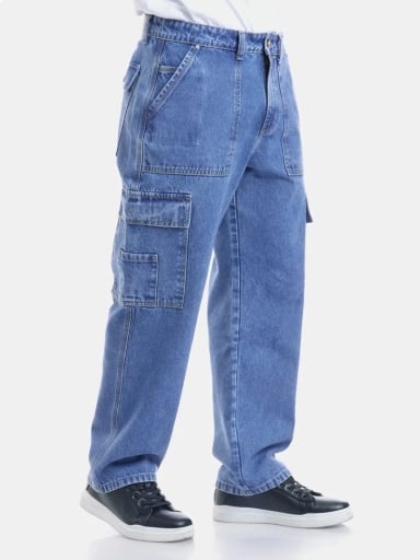 JEAN LOOSE ALGODÓN HOMBRE METAL JEANS PARIS - 4